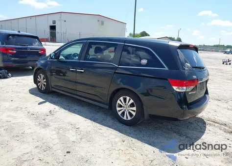 2015 Honda Odyssey Ex-L из США, поврежденный, VIN 5FNRL5H63FB019446